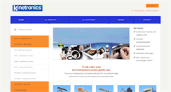Desktop Screenshot of kinetronics.de